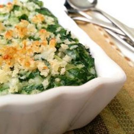 Baked Spinach