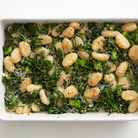 Baked Gnocchi with Greens