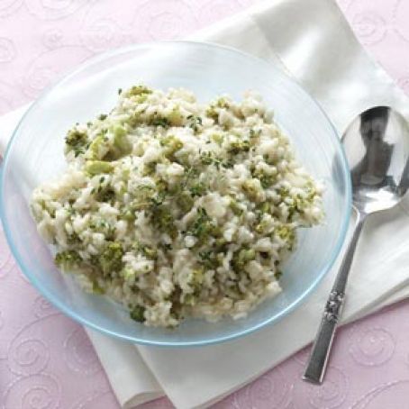 2012 Lemon Risotto with Broccoli