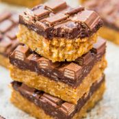 Chocolate Peanut Butter Kit Kat Crunch Bars