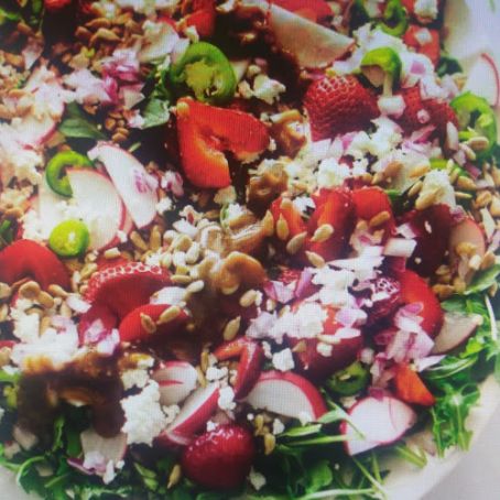 Strawberry Arugula Salad
