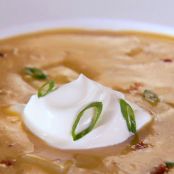 Cheddar Cheese Baked Potato Soup*