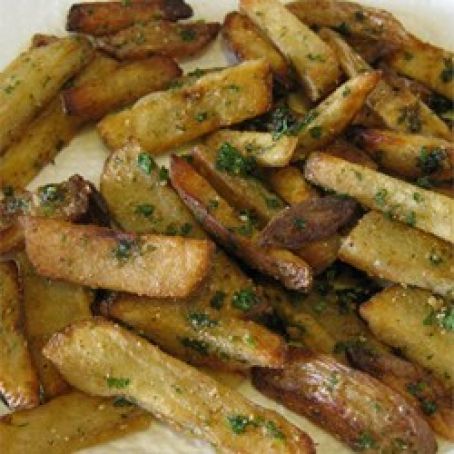 Garlic-Chive Baked Fries
