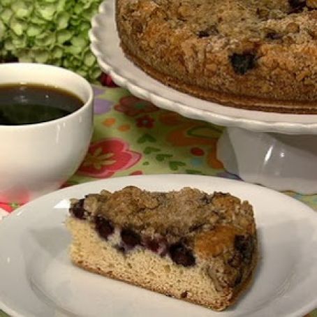 Carla Hall's Blueberry Crumb Coffee Cake