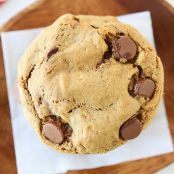 Flourless Peanut Butter Oatmeal Chocolate Chip Cookies