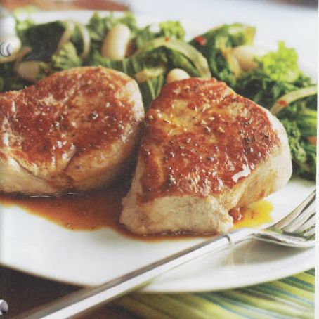 Pork Medallions with Cider Sauce