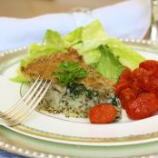 Spinach and Artichoke Quiche