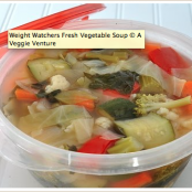 Weight Watchers Fresh Vegetable Soup ♥