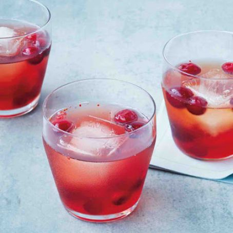 Bourbon-Cranberry Shrub