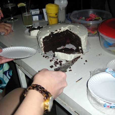 Chocolate Cake with Raspberry Filling