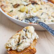 Roasted Cauliflower and Aged White Cheddar Dip
