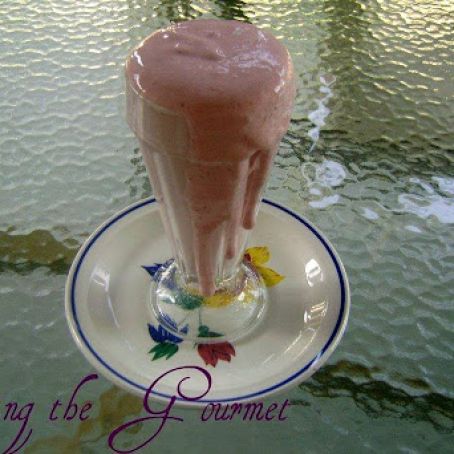 Thick Strawberry ~ Banana Frosty