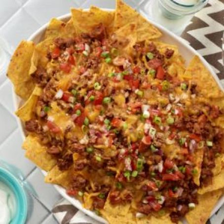 Rachael Ray's Chili Dog Nachos