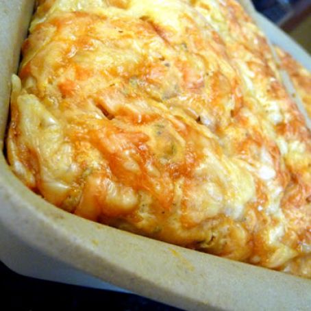 Three Cheese and Beer Quick Bread