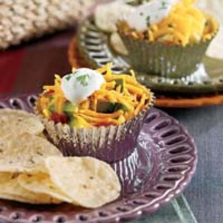 Single-Serve Southwest Dip Cups   Recipe from