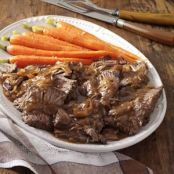 Slow-Cooked Coffee Pot Roast Recipe