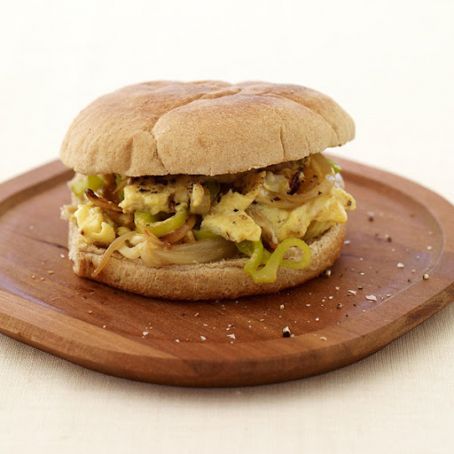 Italian Pepper and Egg Sandwiches