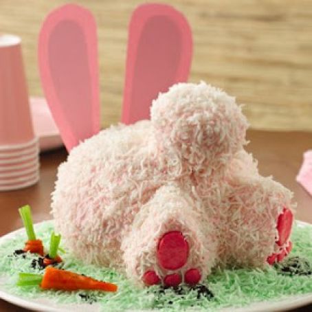 Bunny Butt Cake