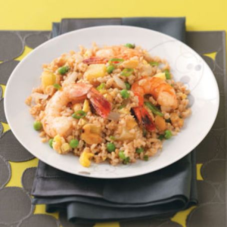 Shrimp and Pineapple Fried Rice