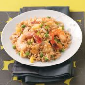 Shrimp and Pineapple Fried Rice