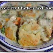 Crock Pot Chicken & Biscuits