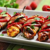 Pulled Pork Jalapeno Poppers With Raspberry Sauce