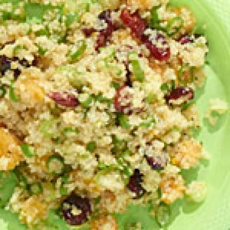 Quinoa Salad with Dried Cranberries and Apricots