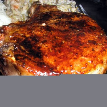 Cider Glazed Pork Chops