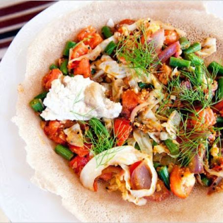 WARM CABBAGE & GREEN BEANS