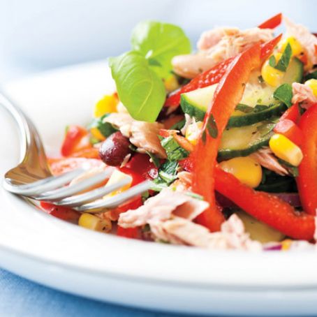 Southwest Tuna-Vegetable Salad