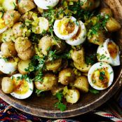 Potato Salad with 7-Minute Eggs and Mustard Vinaigrette