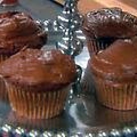 Double Feature Cupcakes with Mexican Hot Chocolate Frosting