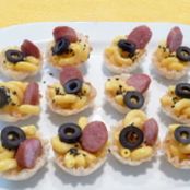 Kielbasa Mac & Cheese Phyllo Cups