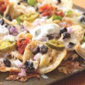 Nachos w/ Chicken and Black Beans