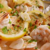 Foil-Pack Shrimp Scampi