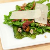Arugula Salad with Figs, Prosciutto, Walnuts and Parmesan