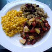 Pork Chops with Nectarine Salsa