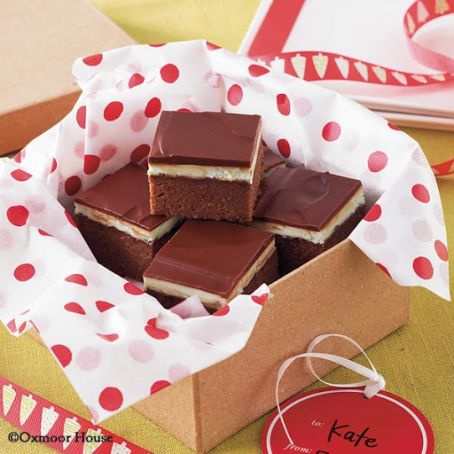 Double Chocolate Mint Brownies