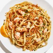 ***Shrimp Scampi Pasta
