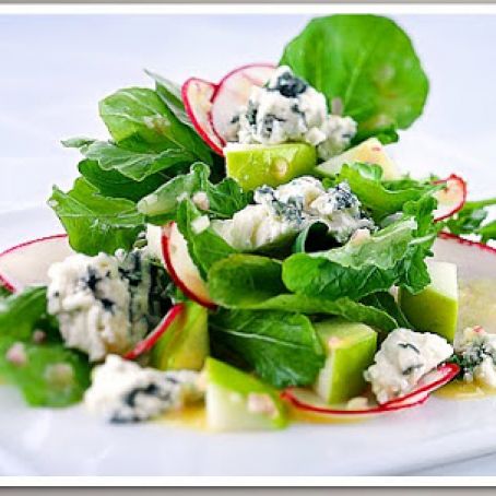 Arugula Salad with Wisconsin Blue Cheese