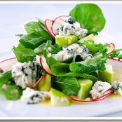 Arugula Salad with Wisconsin Blue Cheese
