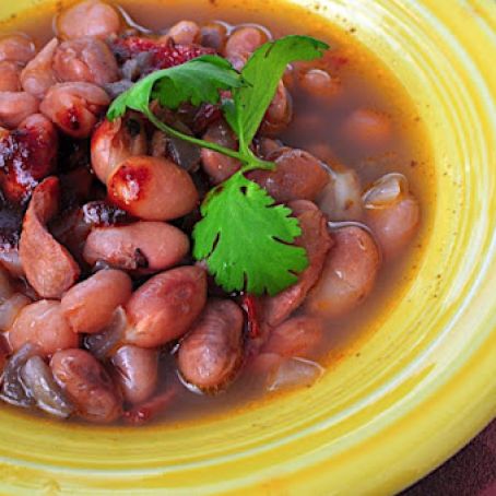 Pressure Cooker Pinto Beans in Tex-Mex Broth