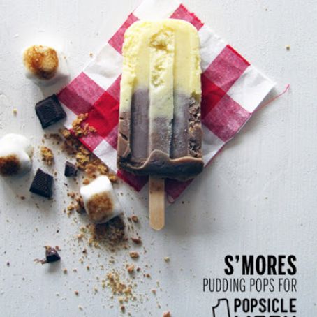 S'Mores Pudding Pops