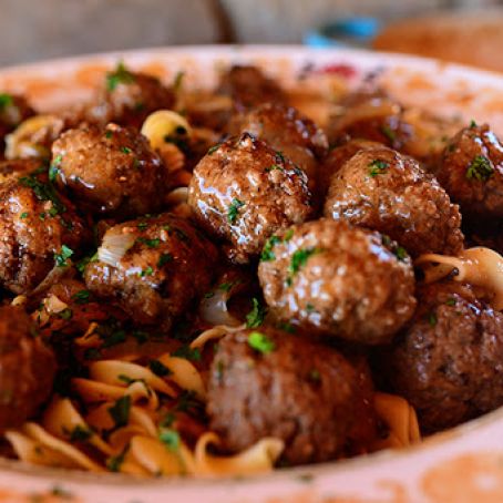 Salisbury Steak Meatballs