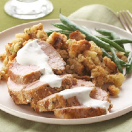 Roast Pork Tenderloin Supper