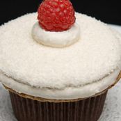 Meyer Lemon Raspberry Cupcakes