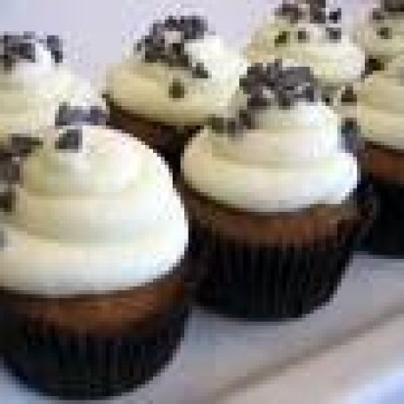 Low Sugar 1st Birthday Banana Carob Chip Cupcakes