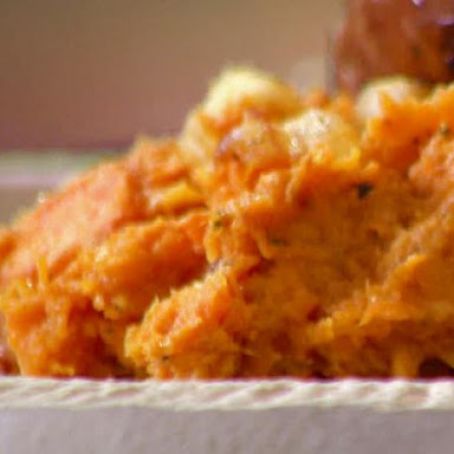 Roasted Sweet Potatoes and Apples