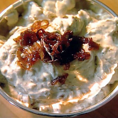 Pan Fried Onion Dip by Ina Garten