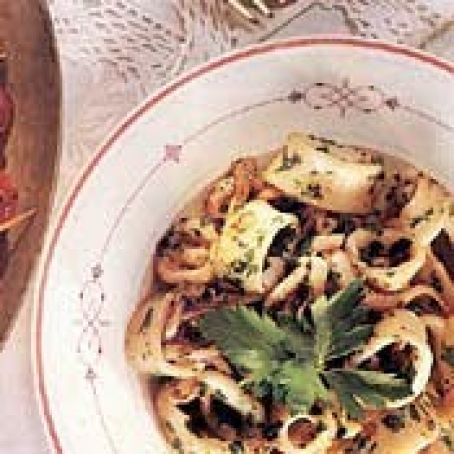 PARSLEYED BABY SQUID